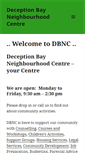 Mobile Screenshot of dbnc.org.au