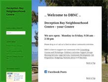 Tablet Screenshot of dbnc.org.au